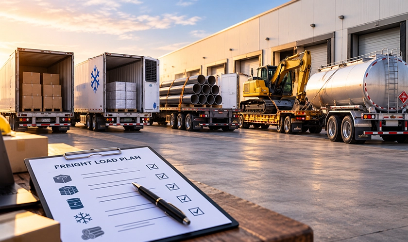 FTL Freight Load Planning: Matching Equipment to Commodity Type